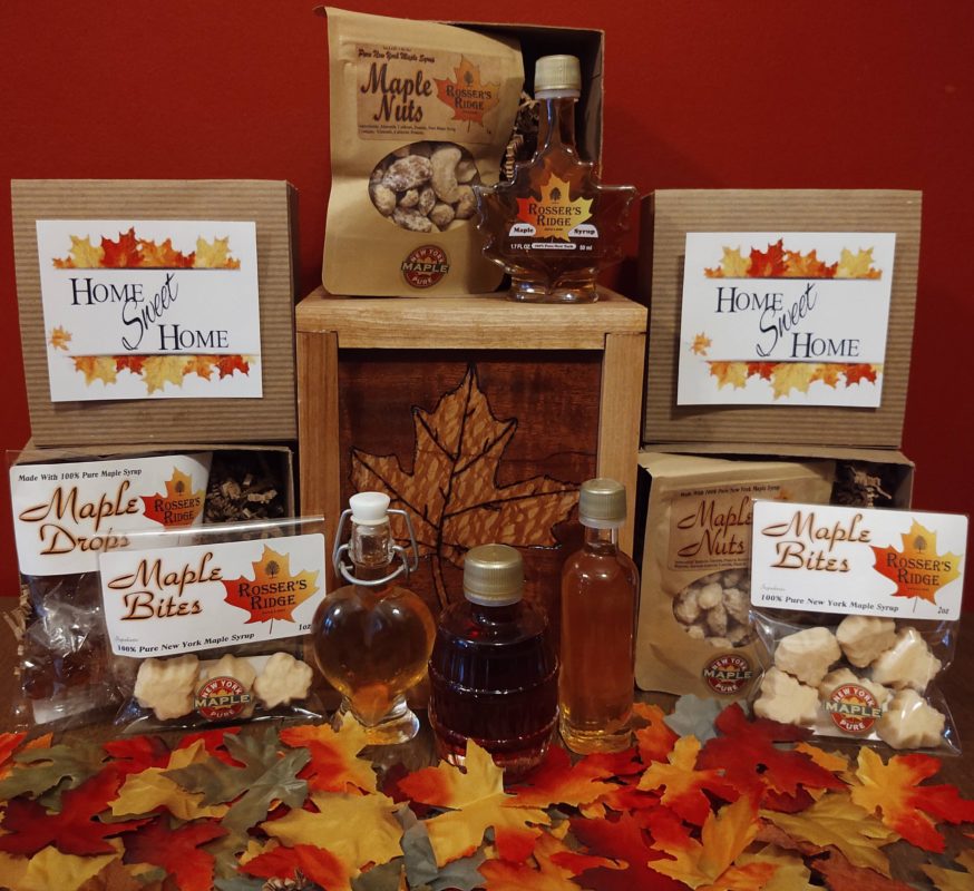 Small Gift Box Home Sweet Home Rosser's Ridge Maple Syrup